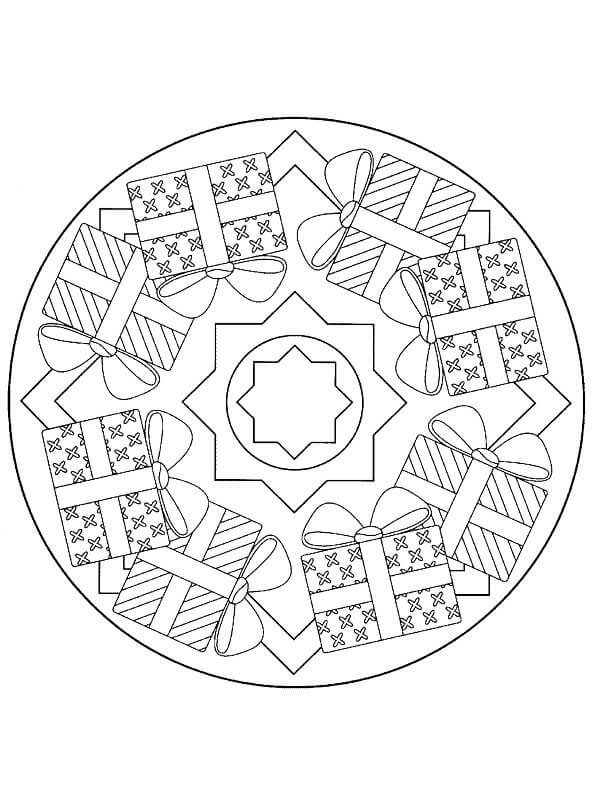 Mandalas de Noël 61